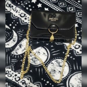 Jimmy Choo Black and Gold Women's Bag